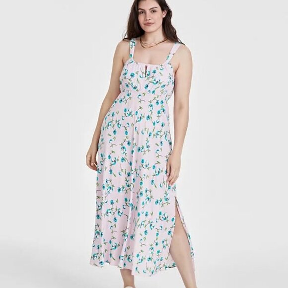 Macy's " On 34th " women's summer midi dress - Picture 1 of 4